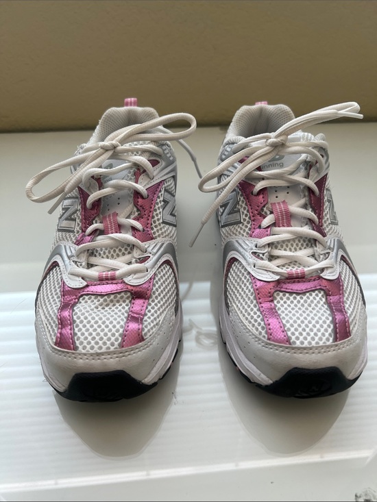 New Balance Shoes - New Balance  530 White and Pink Athletic Sneakers